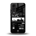 nyc back phone cover | glass case for oneplus nord ce 4