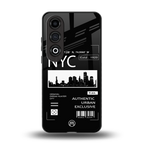 nyc back phone cover | glass case for oneplus nord ce 4
