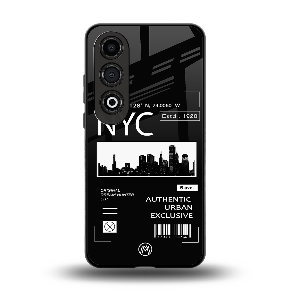 nyc back phone cover | glass case for oneplus nord ce 4