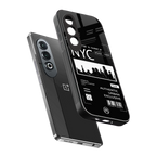 nyc back phone cover | glass case for oneplus nord ce 4