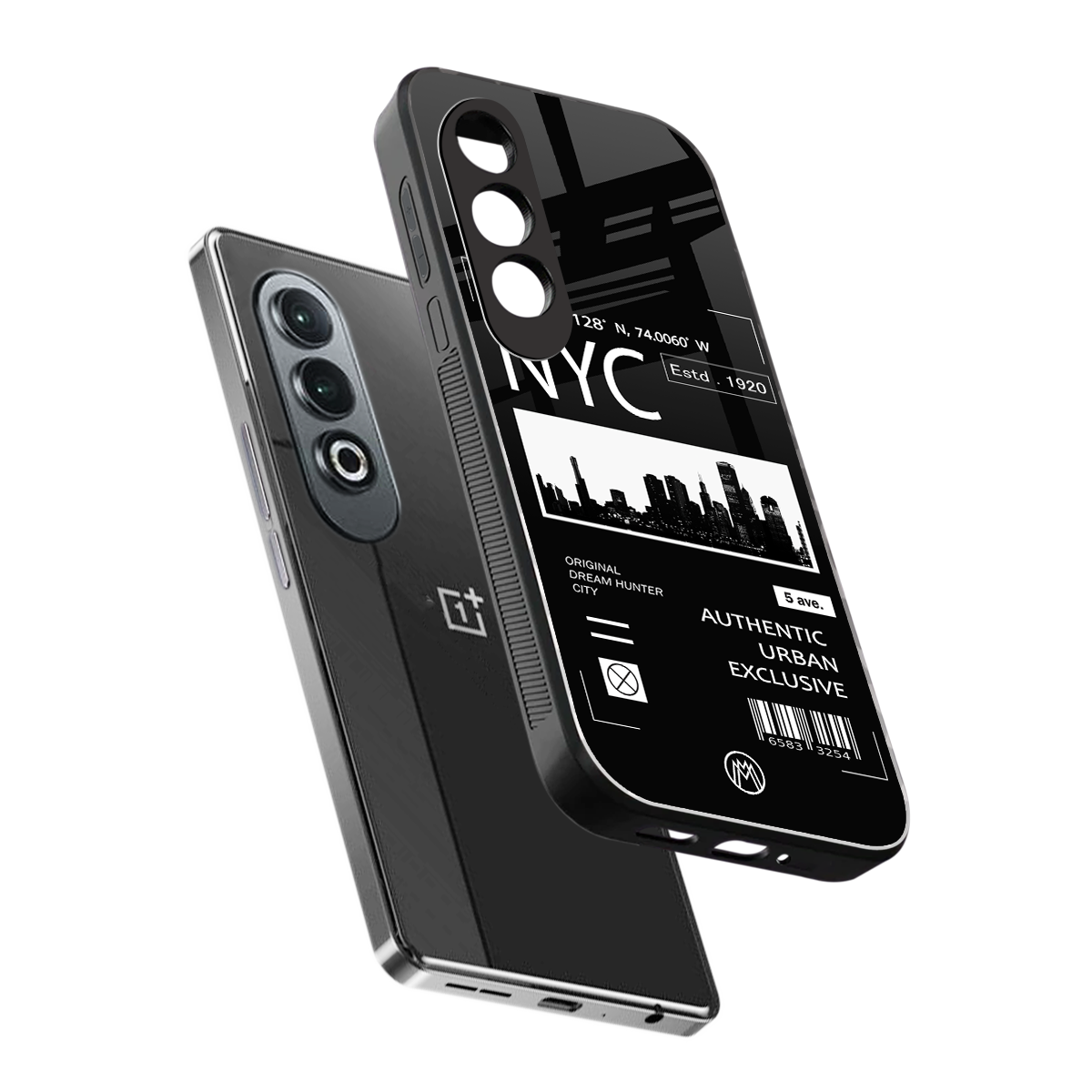 nyc back phone cover | glass case for oneplus nord ce 4