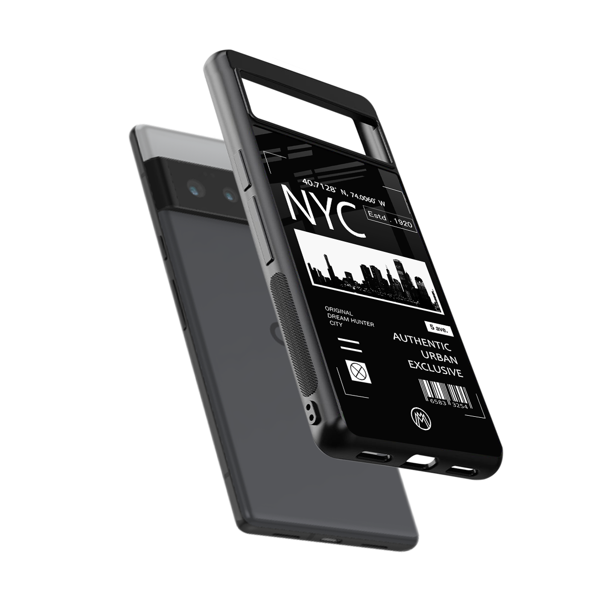 nyc back phone cover | glass case for google pixel 6 pro