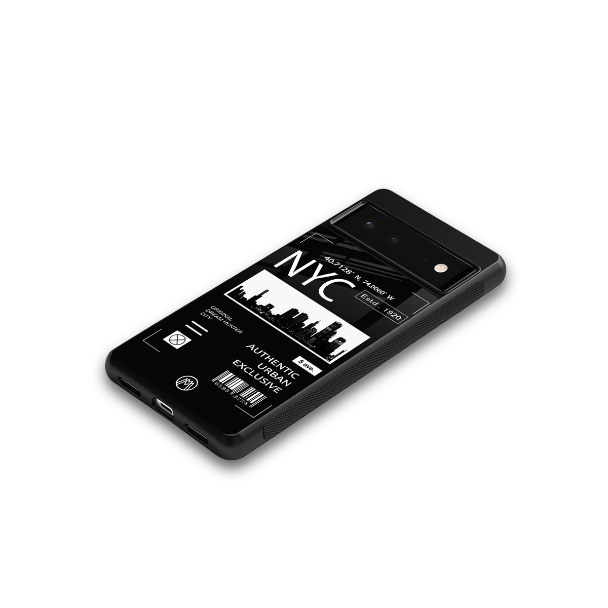 nyc back phone cover | glass case for google pixel 6
