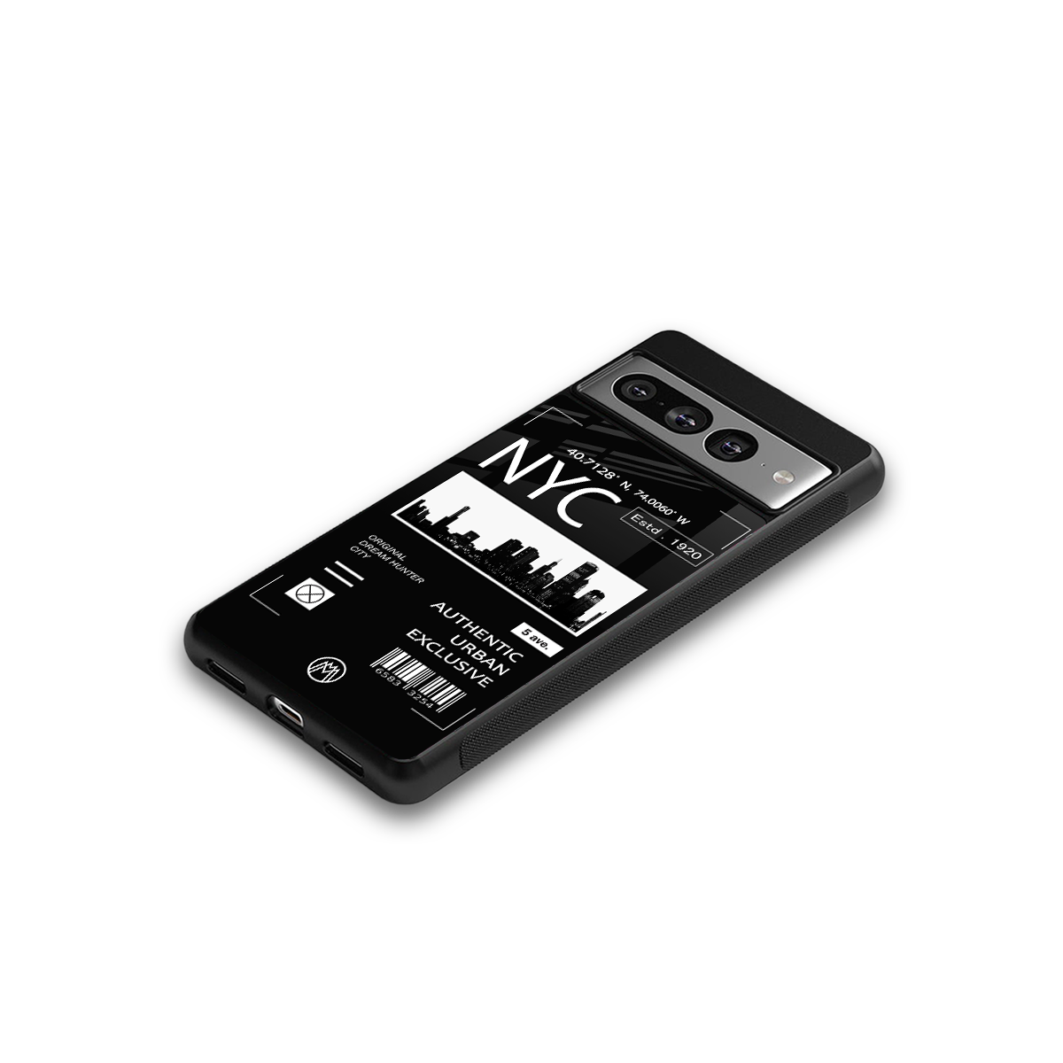 nyc back phone cover | glass case for google pixel 7 pro