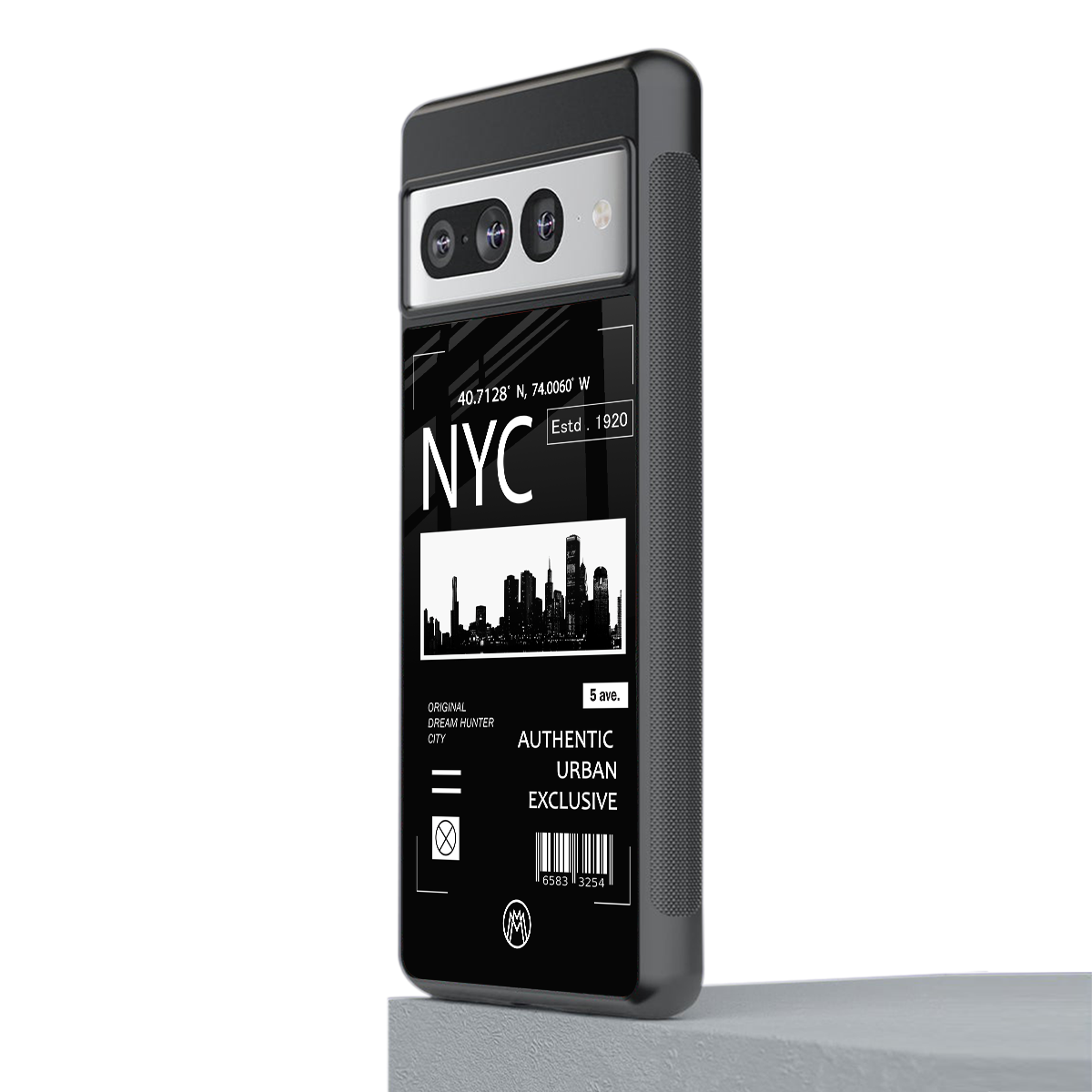 nyc back phone cover | glass case for google pixel 7 pro