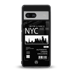 nyc back phone cover | glass case for Google Pixel 7