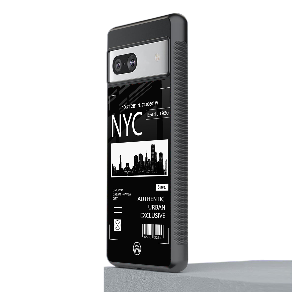 nyc back phone cover | glass case for Google Pixel 7A