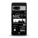 nyc back phone cover | glass case for Google Pixel 8