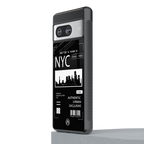 nyc back phone cover | glass case for Google Pixel 8