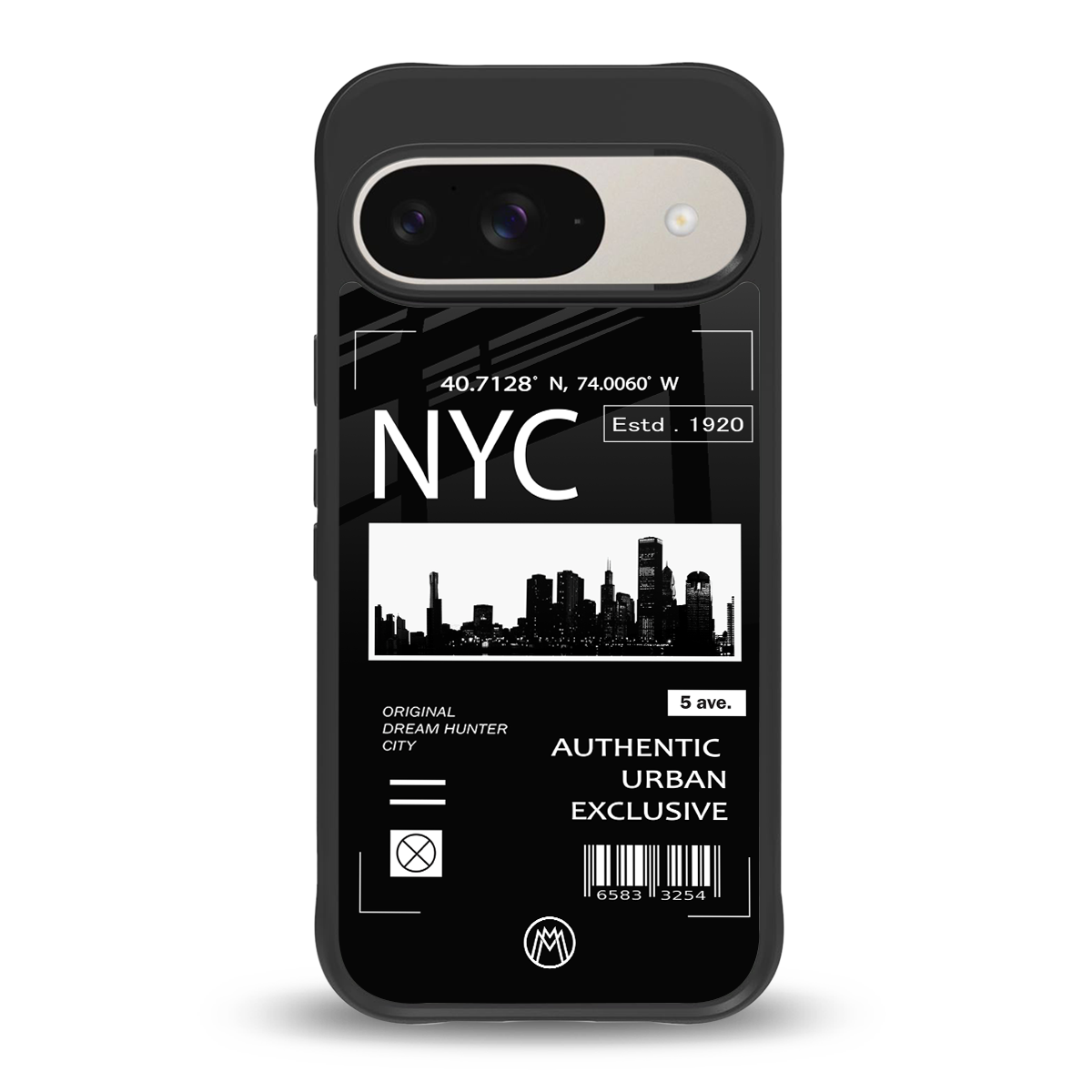 nyc back phone cover | glass case for google pixel 9