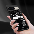 nyc back phone cover | glass case for google pixel 9