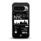 nyc back phone cover | glass case for google pixel 9 pro