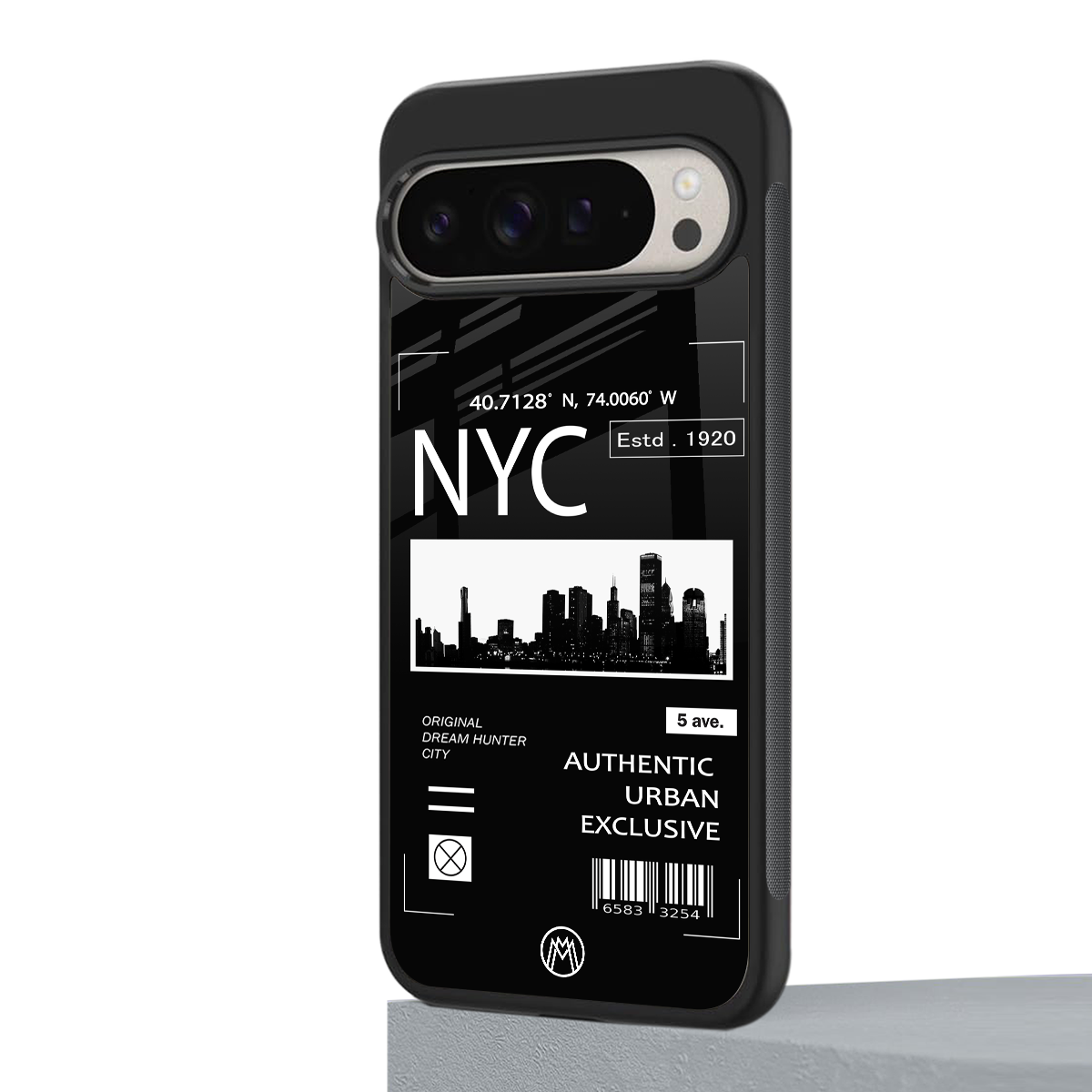 nyc back phone cover | glass case for google pixel 9 pro xl