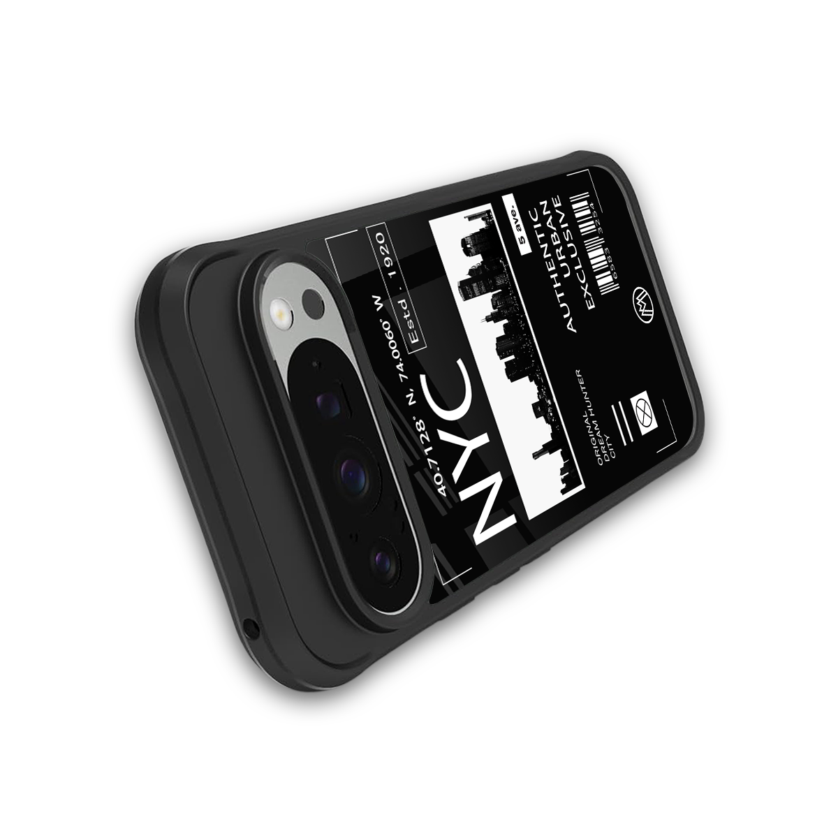nyc back phone cover | glass case for google pixel 9 pro xl