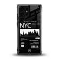 nyc back phone cover | glass case for samsung galaxy s23 ultra