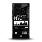 nyc back phone cover | glass case for samsung galaxy s23 ultra