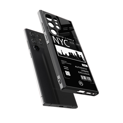 nyc back phone cover | glass case for samsung galaxy s23 ultra