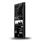 nyc back phone cover | glass case for samsung galaxy s23 ultra