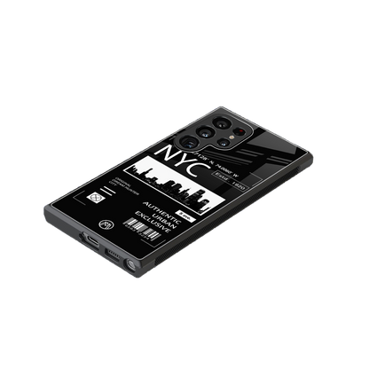 nyc back phone cover | glass case for samsung galaxy s24 ultra
