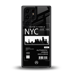 nyc back phone cover | glass case for samsung galaxy s25 ultra