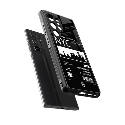 nyc back phone cover | glass case for samsung galaxy s25 ultra
