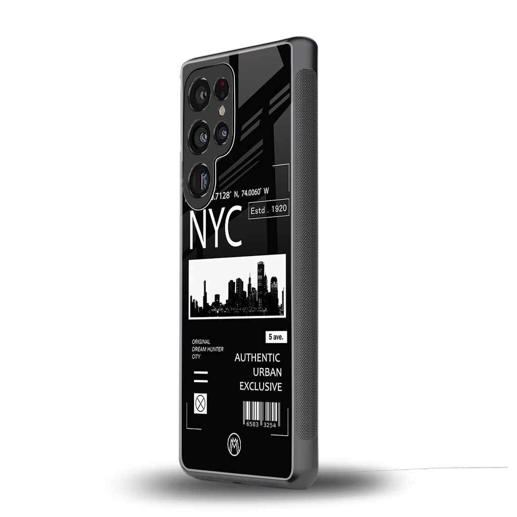 nyc back phone cover | glass case for samsung galaxy s25 ultra
