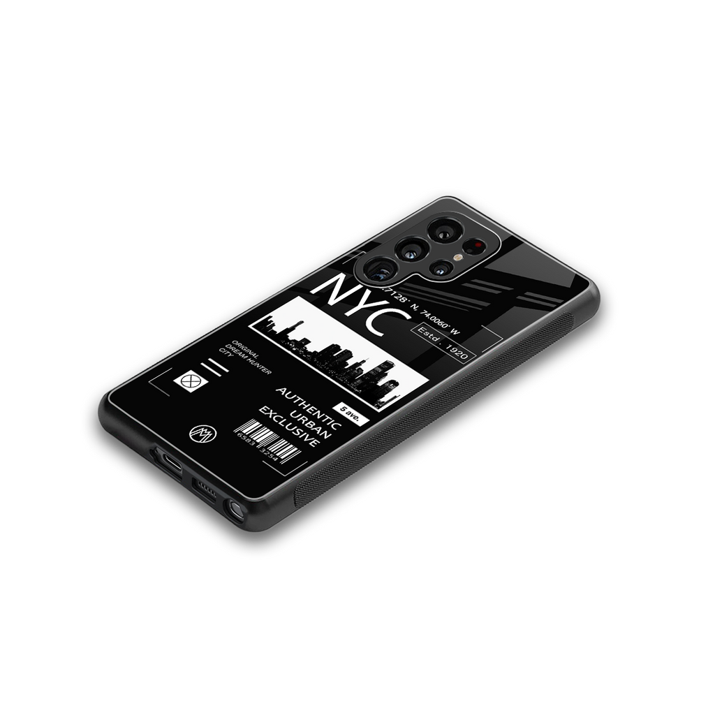 nyc back phone cover | glass case for samsung galaxy s25 ultra