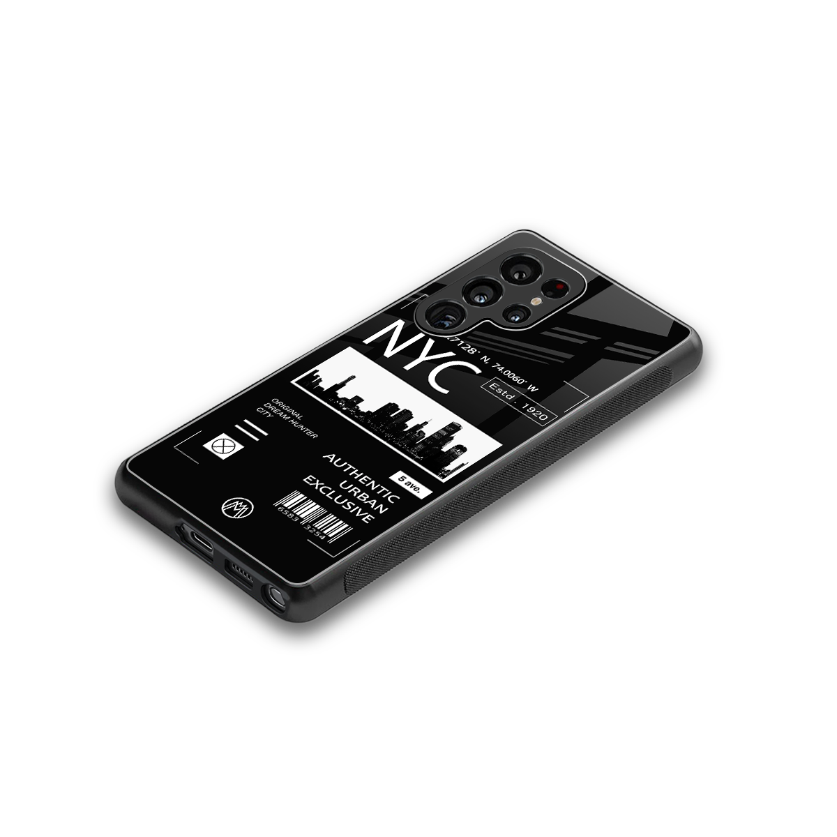 nyc back phone cover | glass case for samsung galaxy s25 ultra