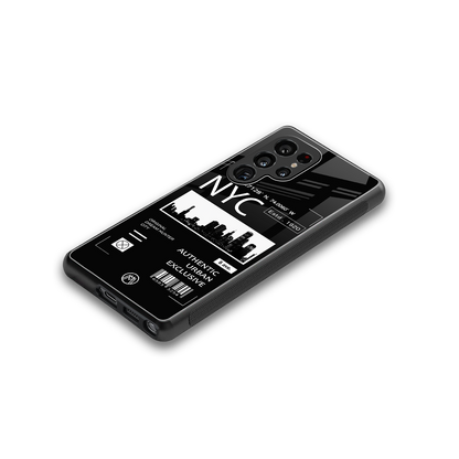 nyc back phone cover | glass case for samsung galaxy s25 ultra