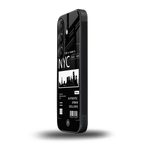 nyc back phone cover | glass case for samsung galaxy s24 plus