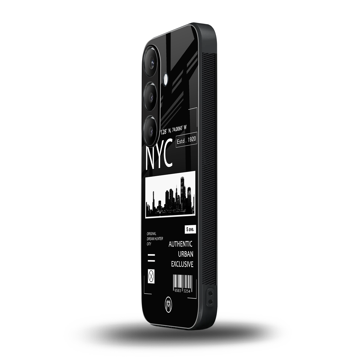 nyc back phone cover | glass case for samsung galaxy s24 plus
