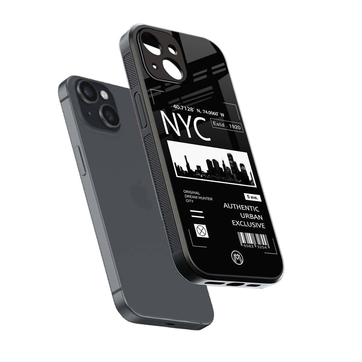 nyc back phone cover | glass case for iphone 14