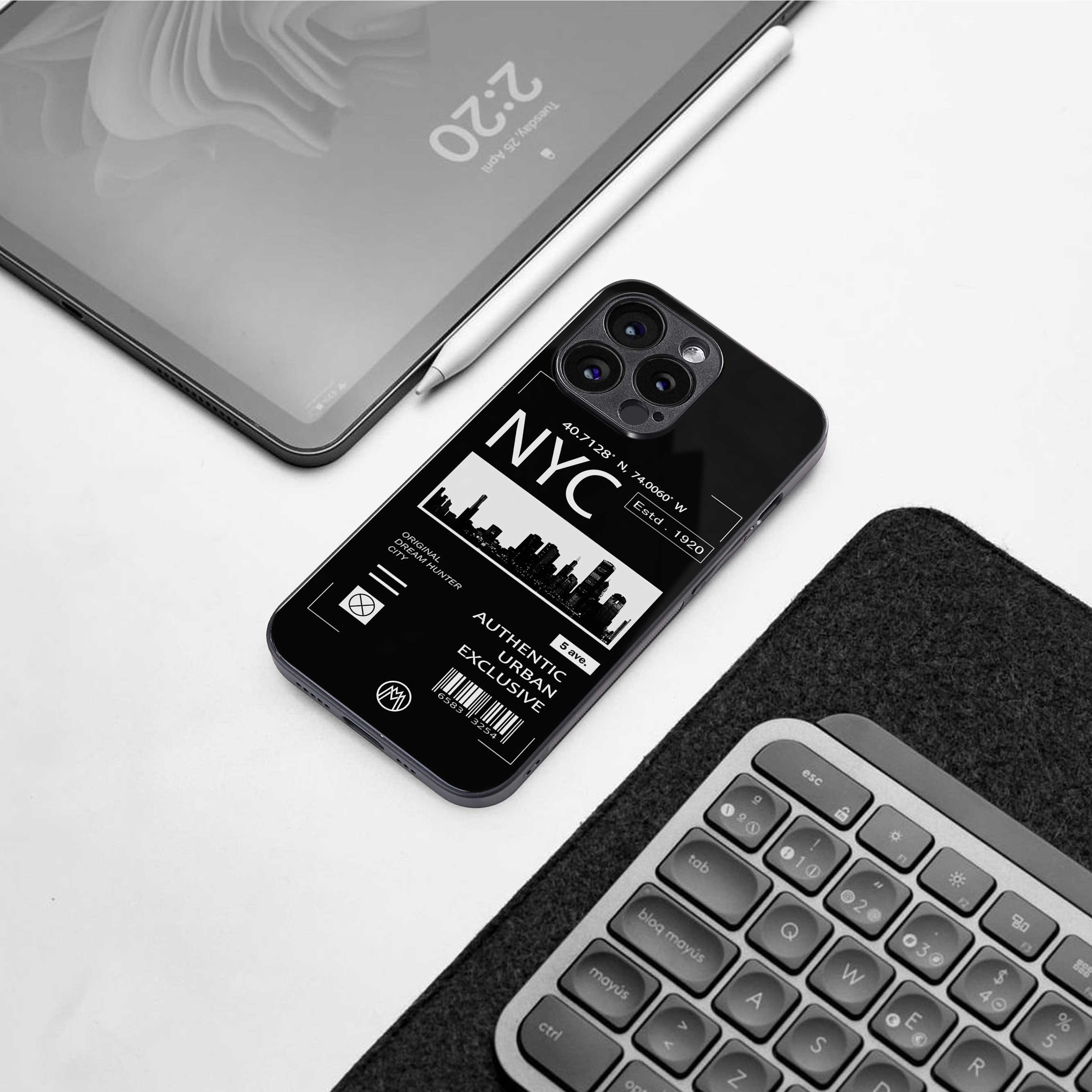 nyc back phone cover | glass case for oneplus nord 3