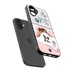 nap queen girl back phone cover | glass case for iphone 16