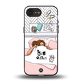 nap queen girl back phone cover | glass case for iphone 16e