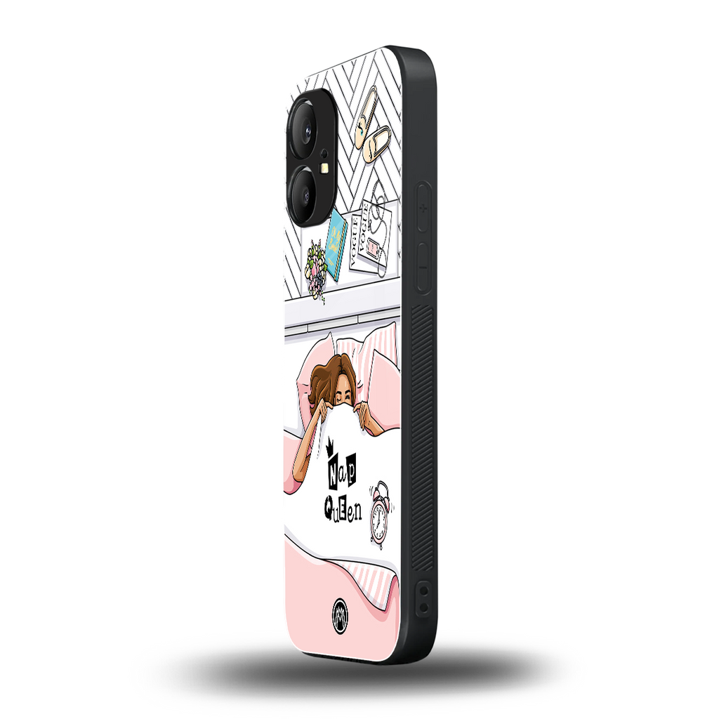 nap queen girl back phone cover | glass case for nothing phone 1