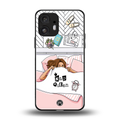 nap queen girl back phone cover | glass case for nothing phone 2