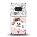 nap queen girl back phone cover | glass case for nothing phone 2a