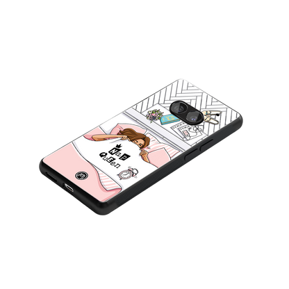 nap queen girl back phone cover | glass case for nothing phone 2a