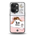 nap queen girl back phone cover | glass case for oneplus nord 3