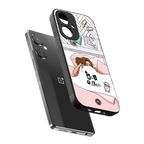 nap queen girl back phone cover | glass case for oneplus nord ce 3