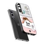 nap queen girl back phone cover | glass case for oneplus nord ce 4 lite