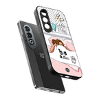 nap queen girl back phone cover | glass case for oneplus nord ce 4