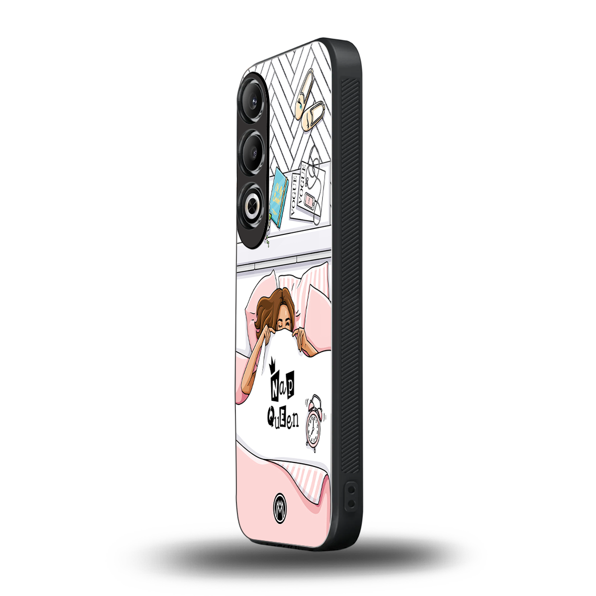 nap queen girl back phone cover | glass case for oneplus nord ce 4