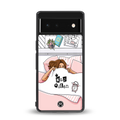 nap queen girl back phone cover | glass case for Google Pixel 6A