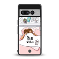 nap queen girl back phone cover | glass case for google pixel 7 pro