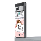 nap queen girl back phone cover | glass case for Google Pixel 7