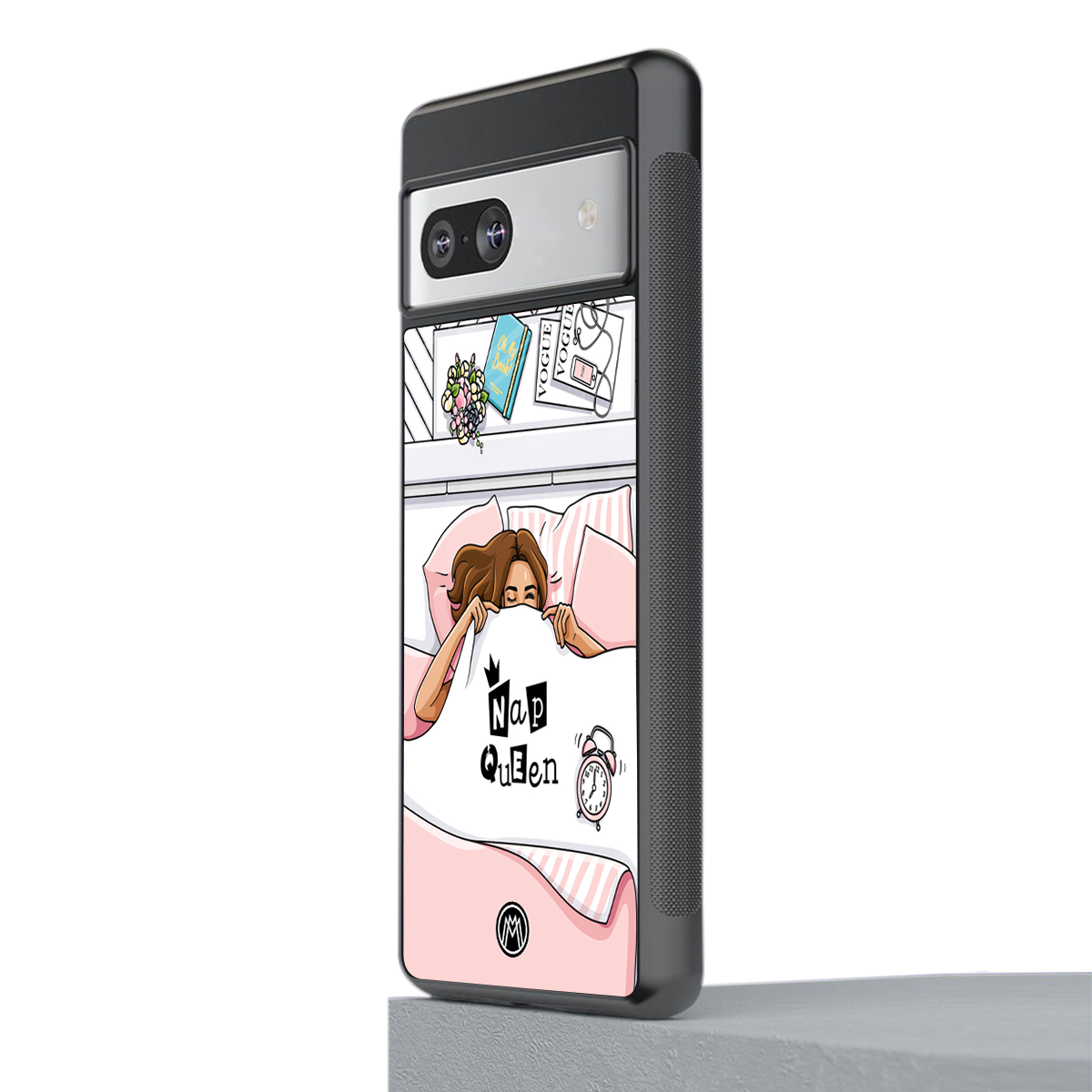 nap queen girl back phone cover | glass case for Google Pixel 7