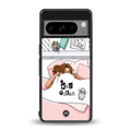 nap queen girl back phone cover | glass case for google pixel 8 pro