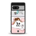 nap queen girl back phone cover | glass case for Google Pixel 8